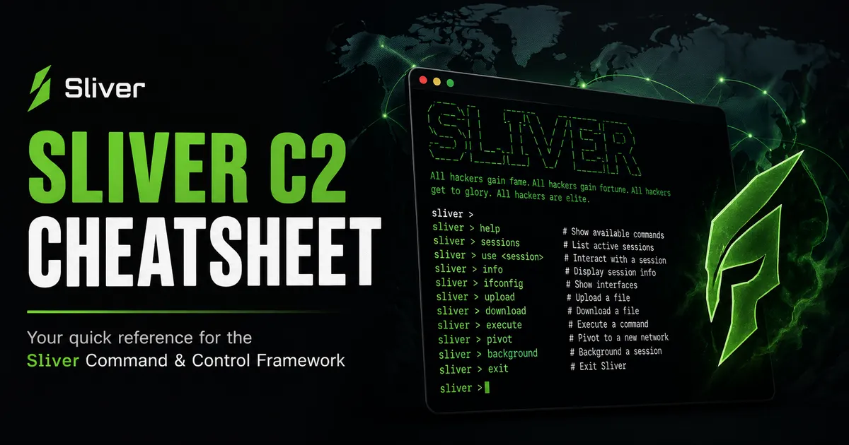 Sliver C2 — Active Directory Hacking Cheatsheet