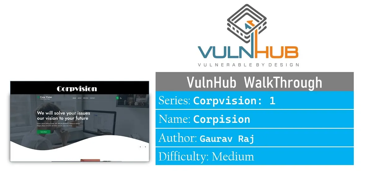 Corpvision: 1 - VulnHub